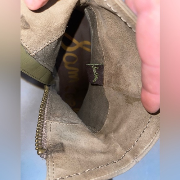 Sam Edelman Louie Ankle Boots with Fringe - Picture 8 of 10